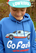 Go faster hoody for  6-8-10 years old